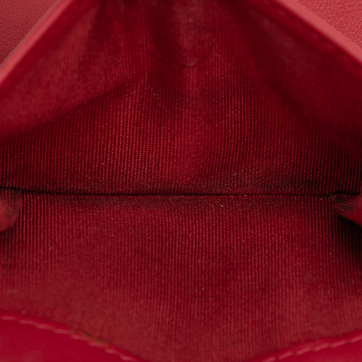 Chanel Matelassé 19 à rabat Portefeuille Cuir d'agneau