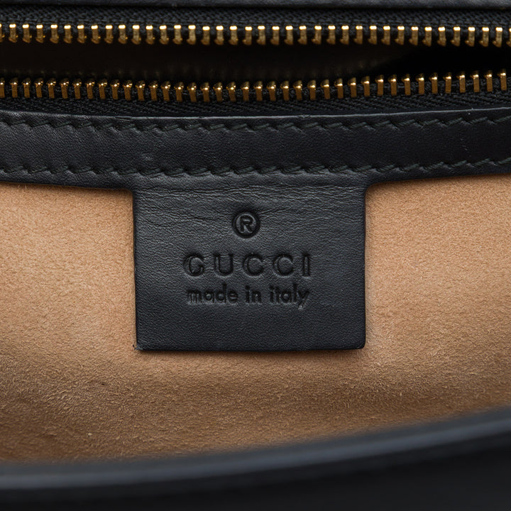 Web Sylvie Sac Petit Cuir de veau Noir