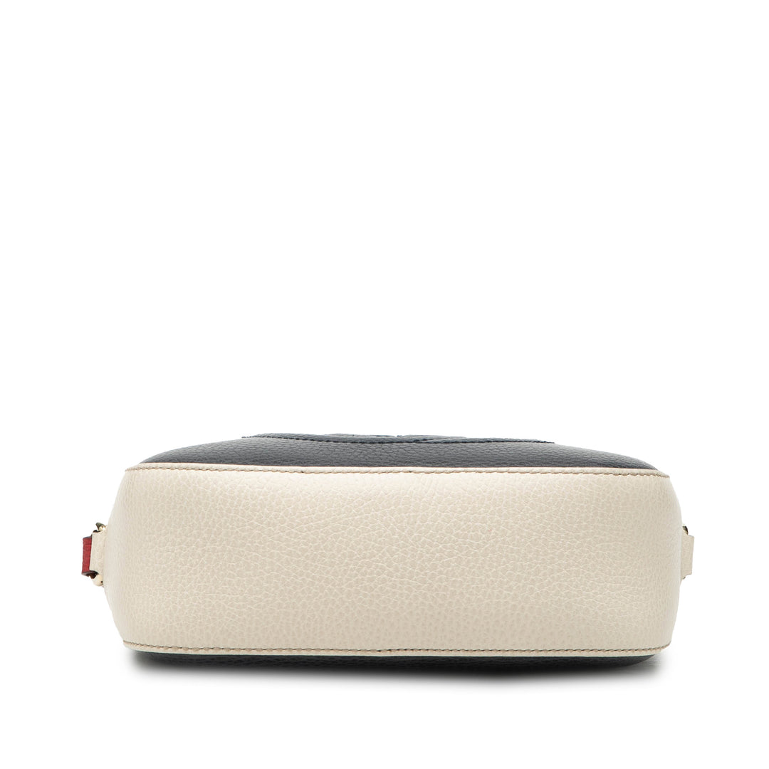 Gucci Small Tricolor Cuir Soho Disco Sac porté croisé