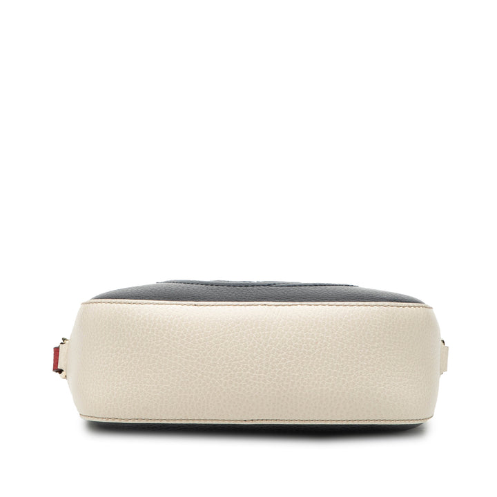 Gucci Small Tricolor Cuir Soho Disco Sac porté croisé