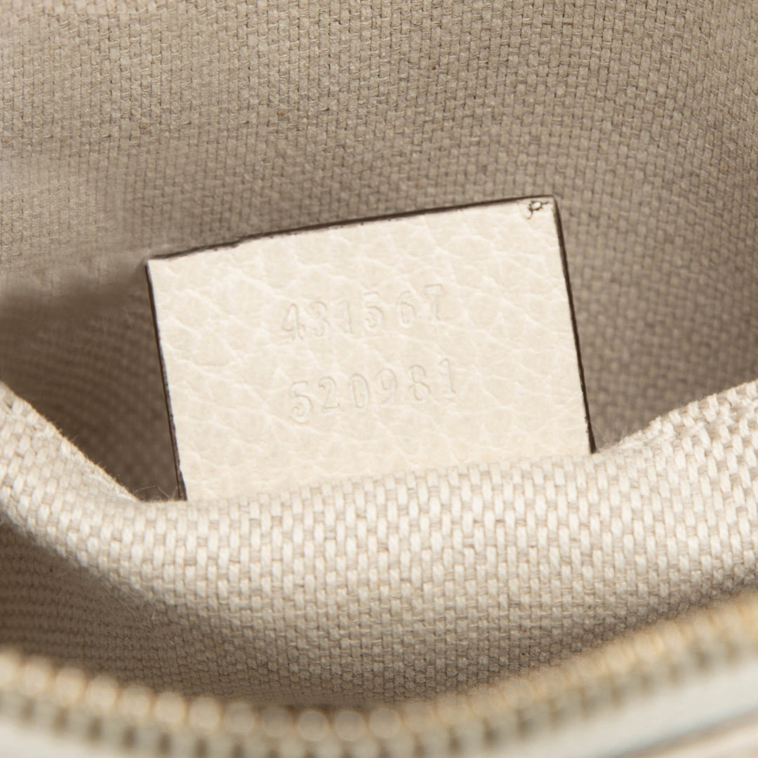 Gucci Small Tricolor Cuir Soho Disco Sac porté croisé