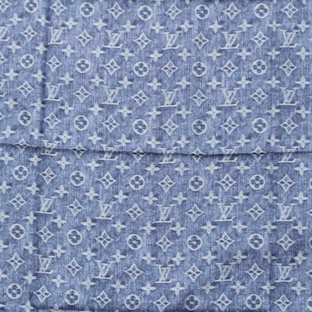 Foulard Monogram Bleu