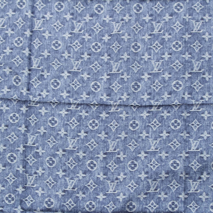 Foulard Monogram Bleu