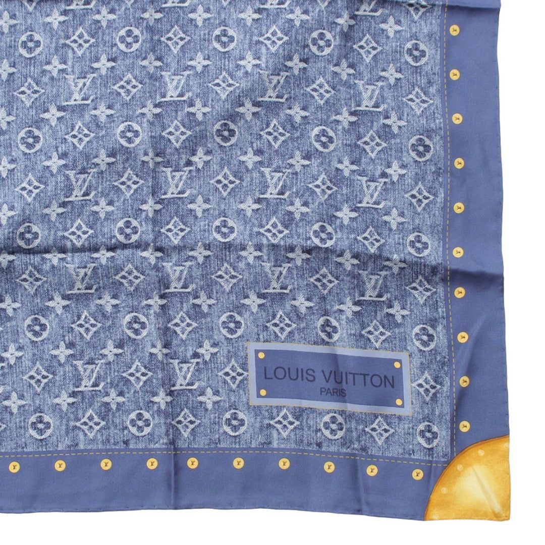 Foulard Monogram Bleu