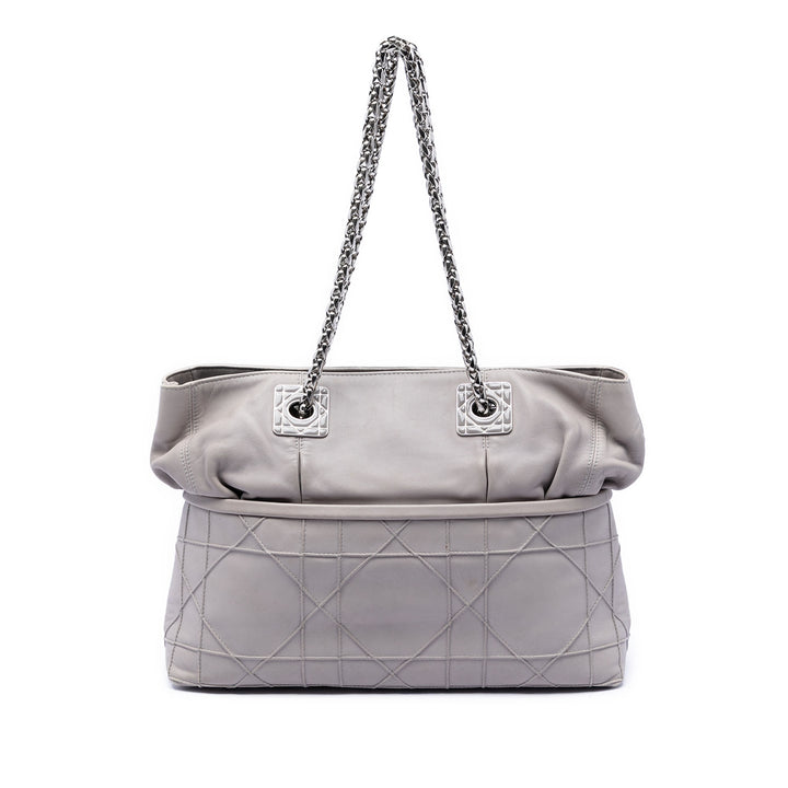 Dior Cuir d’agneau Cannage Granville Cabas chaîne
