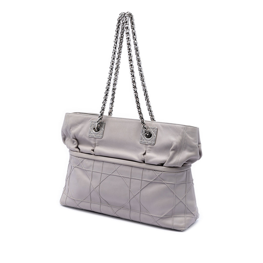 Dior Cuir d’agneau Cannage Granville Cabas chaîne