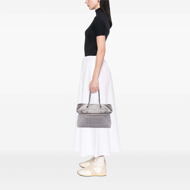 Dior Cuir d’agneau Cannage Granville Cabas chaîne