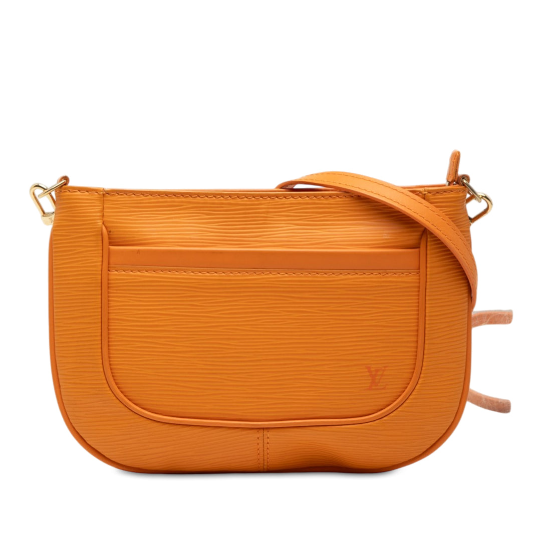 Louis Vuitton Sarvanga Épi Orange – vue principale – GABY PARIS