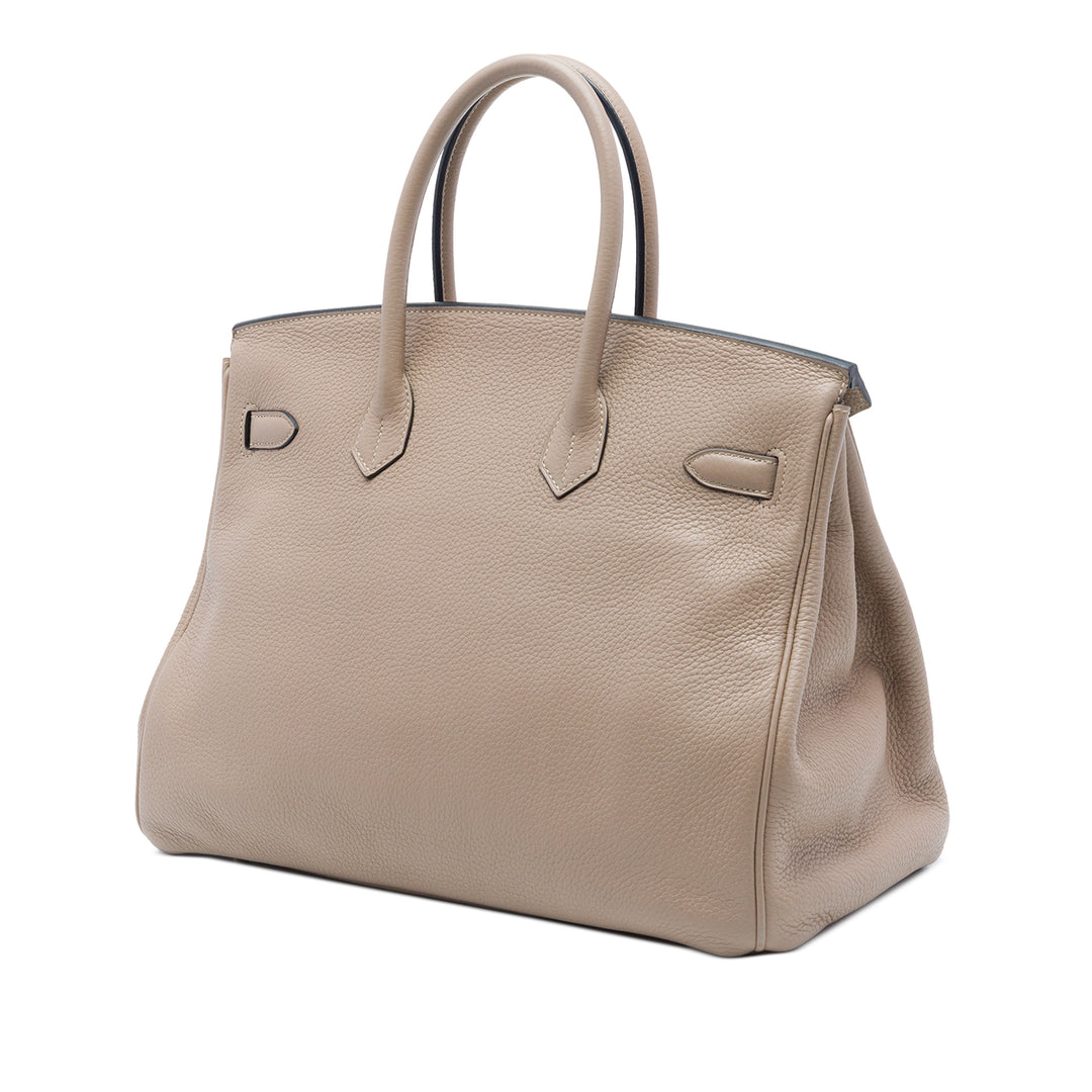 Hermès Clemence Birkin Retourne 35