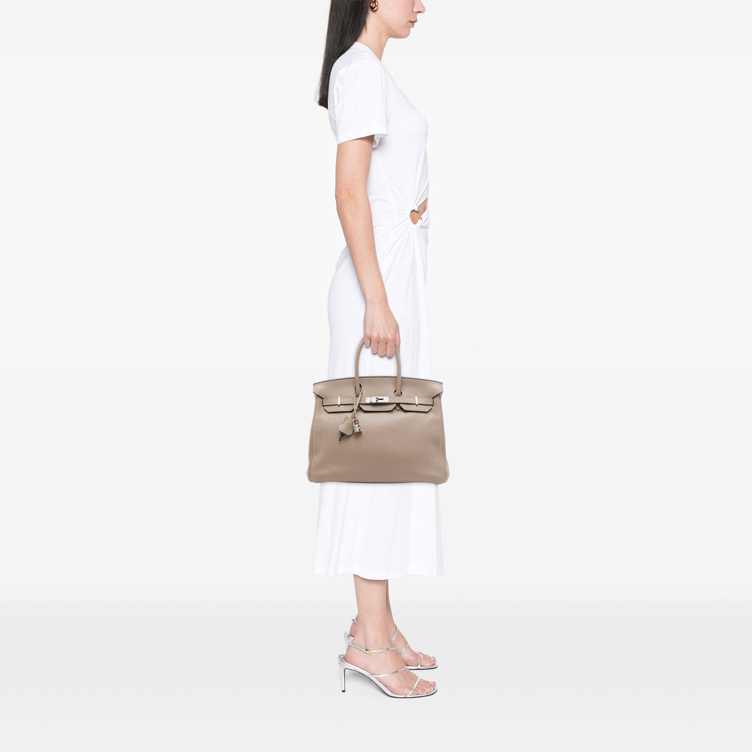 Hermès Clemence Birkin Retourne 35