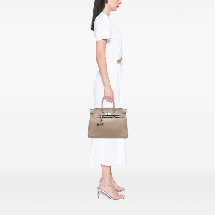 Hermès Clemence Birkin Retourne 35
