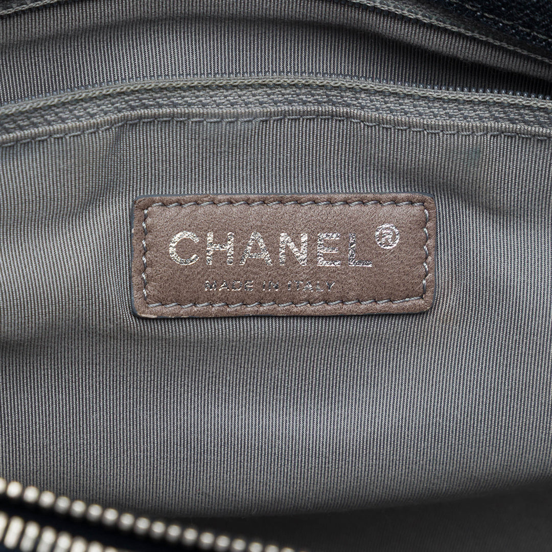 Chanel Large CC Matelassé Jean Timeless Cabas