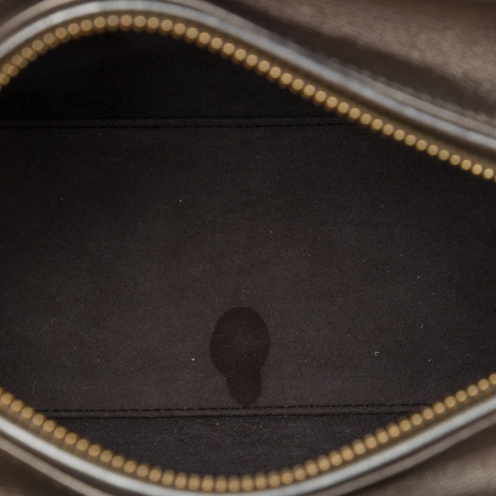 Dior Sac à main Lady Dior Métallisé Cannage Moyen Cuir d'agneau Argenté – vue 4 – GABY PARIS