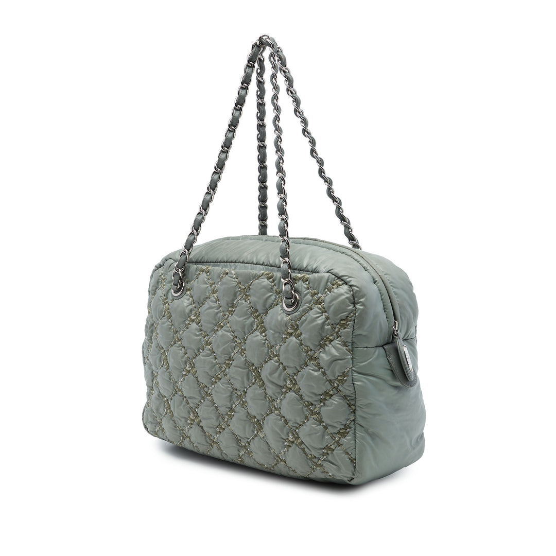 Chanel Paris Byzance On Stitch Bowler Sac Gris – vue 2 – GABY PARIS