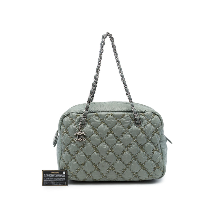 Chanel Paris Byzance On Stitch Bowler Sac Gris – vue 7 – GABY PARIS