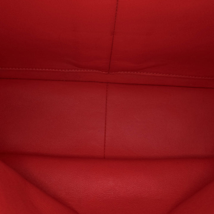 Jumbo Classic Patent Double Flap Red - Gaby Paris