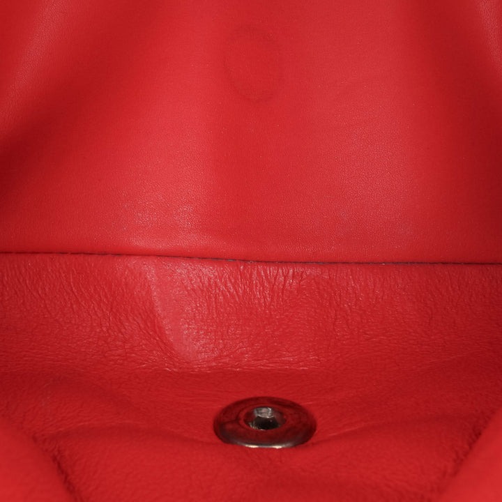Jumbo Classic Patent Double Flap Red - Gaby Paris