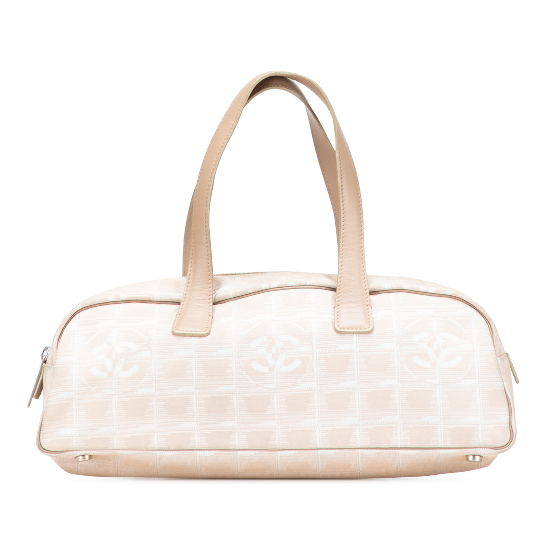 New Travel Line Nylon Handbag Brown - Gaby Paris
