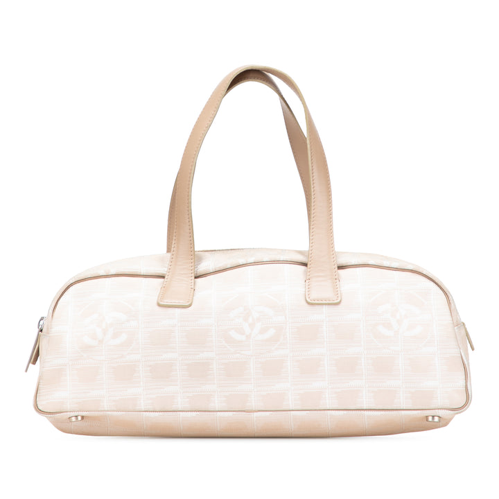 New Travel Line Nylon Handbag Brown - Gaby Paris