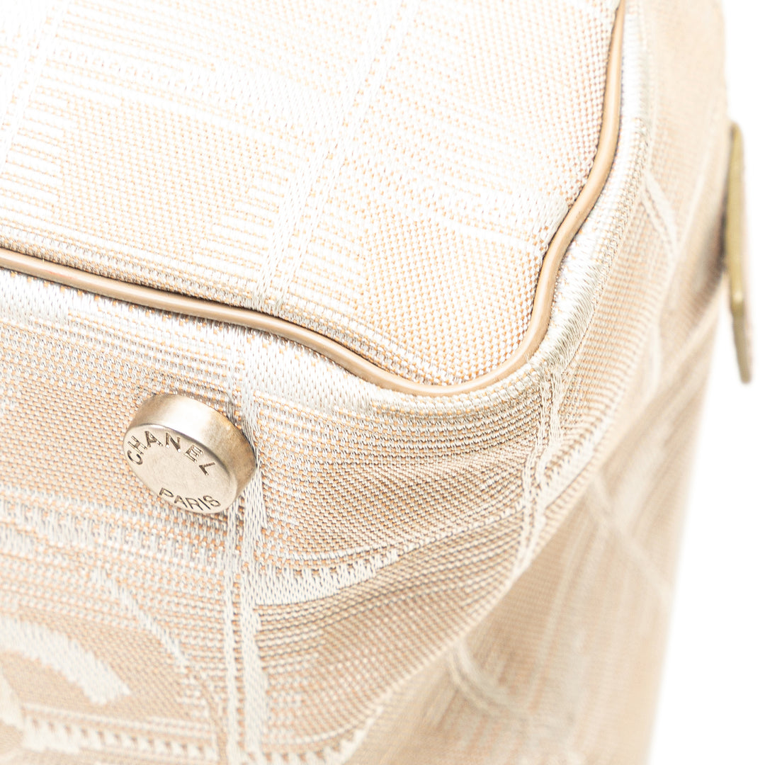 New Travel Line Nylon Handbag Brown - Gaby Paris