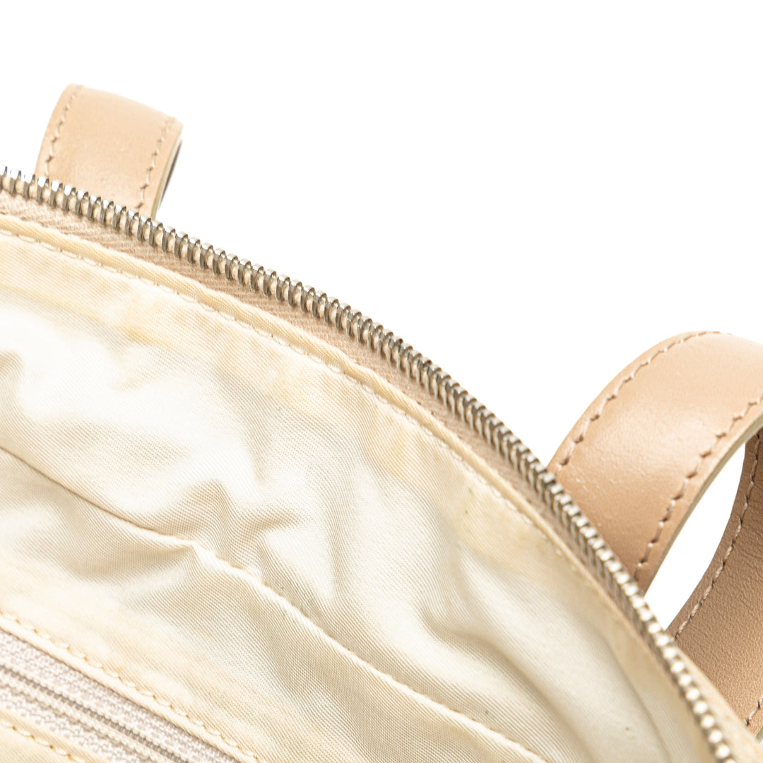 New Travel Line Nylon Handbag Brown - Gaby Paris