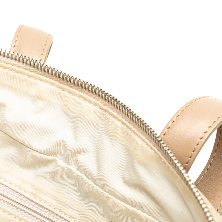 New Travel Line Nylon Handbag Brown - Gaby Paris