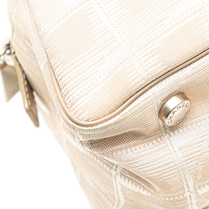 New Travel Line Nylon Handbag Brown - Gaby Paris