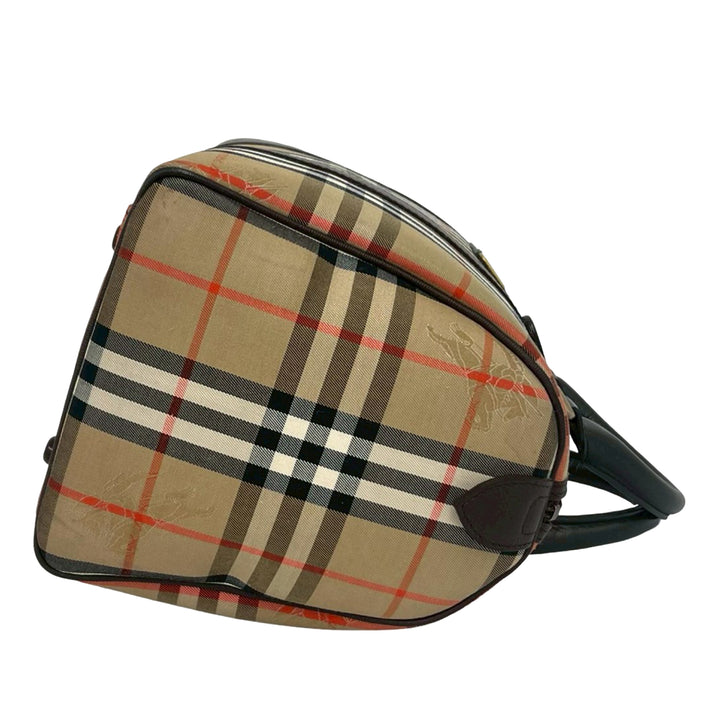 Burberry Haymarket Check Boston Sac Toile