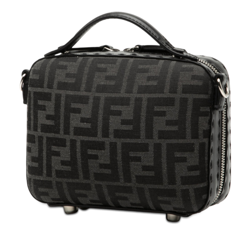 Fendi Sac à main Zucca Suitcase Mini Noir – vue 2 – GABY PARIS