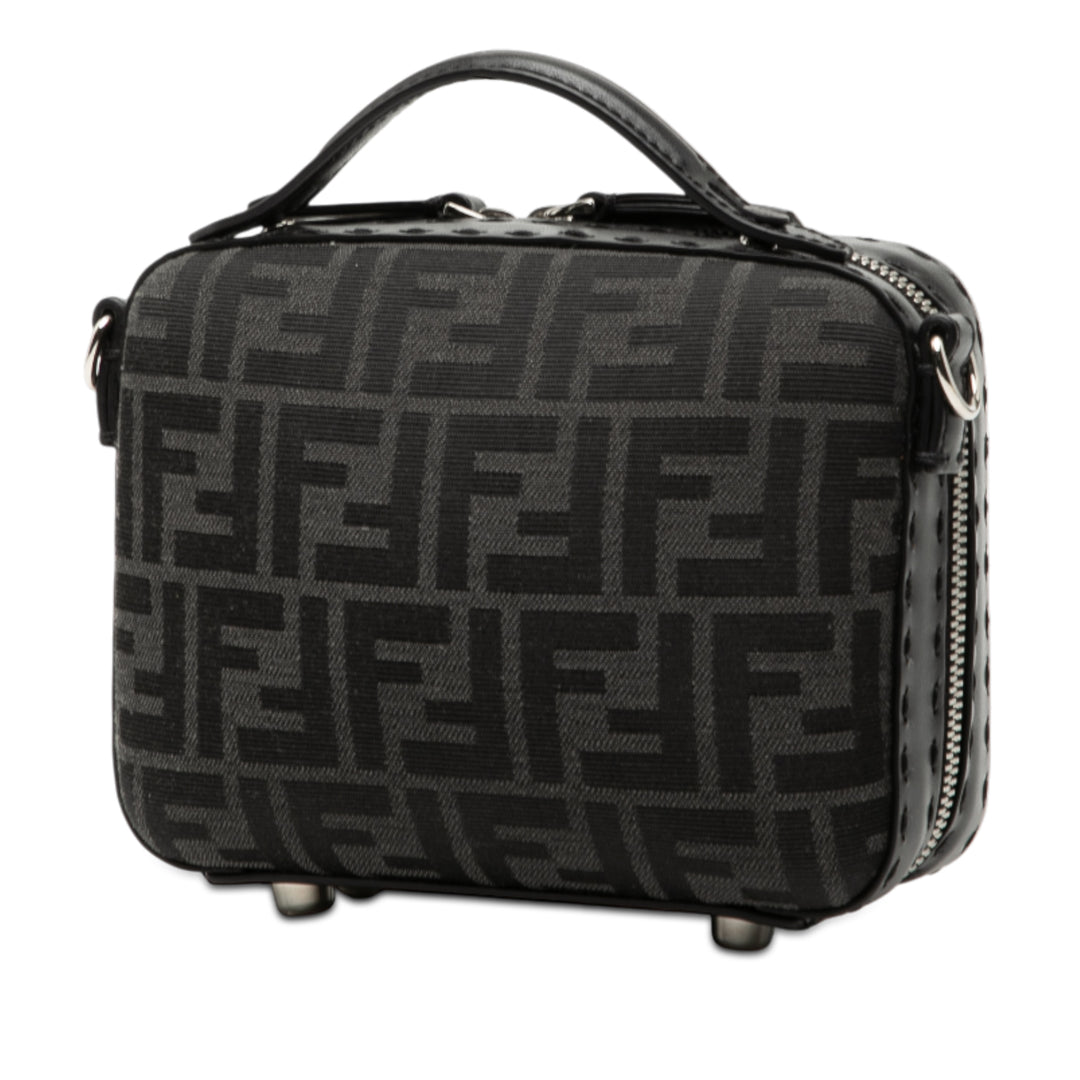 Fendi Sac à main Zucca Suitcase Mini Noir – vue 2 – GABY PARIS
