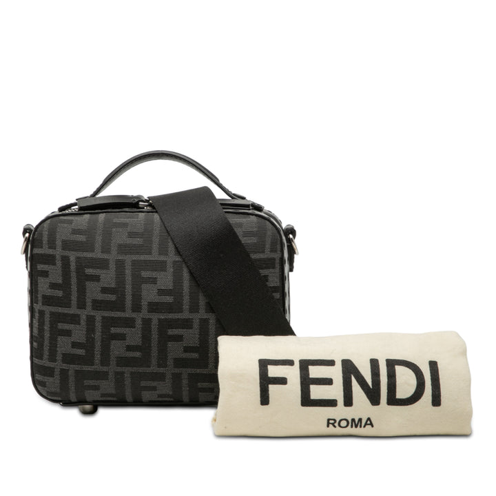 Fendi Sac à main Zucca Suitcase Mini Noir – vue 8 – GABY PARIS