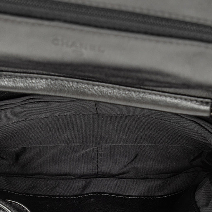 Chanel CC Matelassé Cuir d'agneau Rabat intégral Wallet on Chain