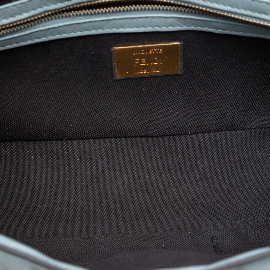 Fendi Zucca embossé Cuir Baguette Sac