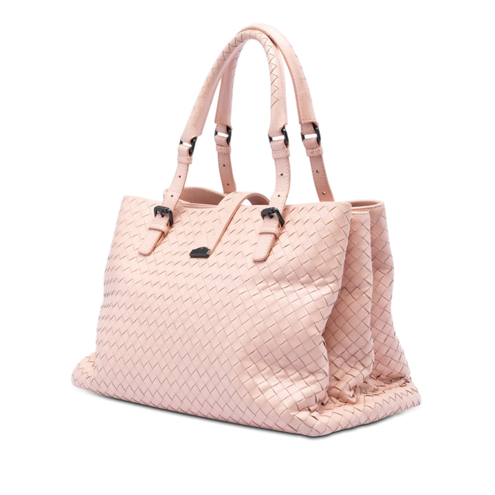 Bottega Veneta Medium Nappa Intrecciato Roma Cabas