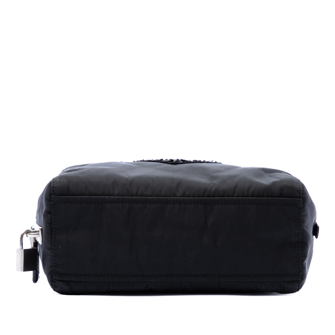 Prada Tessuto Beaded Sac à main
