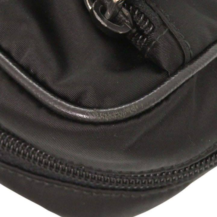 Prada Saffiano à finitions Tessuto Pochette