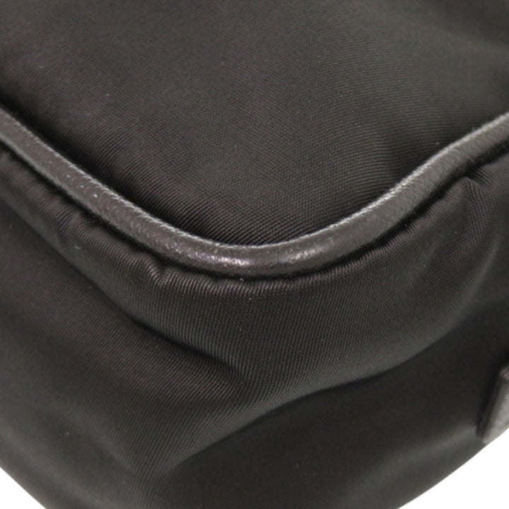 Prada Saffiano à finitions Tessuto Pochette