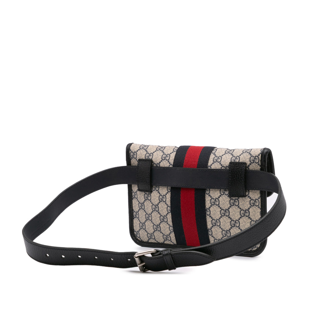 GG Supreme Ophidia Belt Bag Brown - Gaby Paris