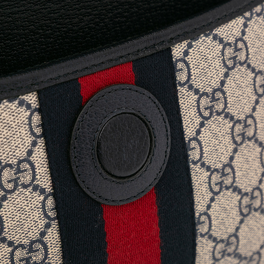 GG Supreme Ophidia Belt Bag Brown - Gaby Paris
