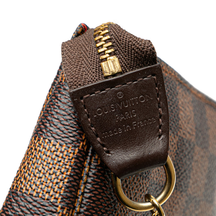 Damier Ebene Mini Pochette Accessoires Brown - Gaby Paris