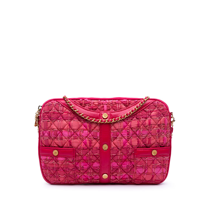 Tweed Girl Crossbody Pink - Gaby Paris