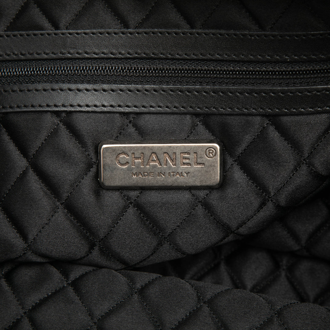 Chanel CC Cuir de veau Bowler Sac