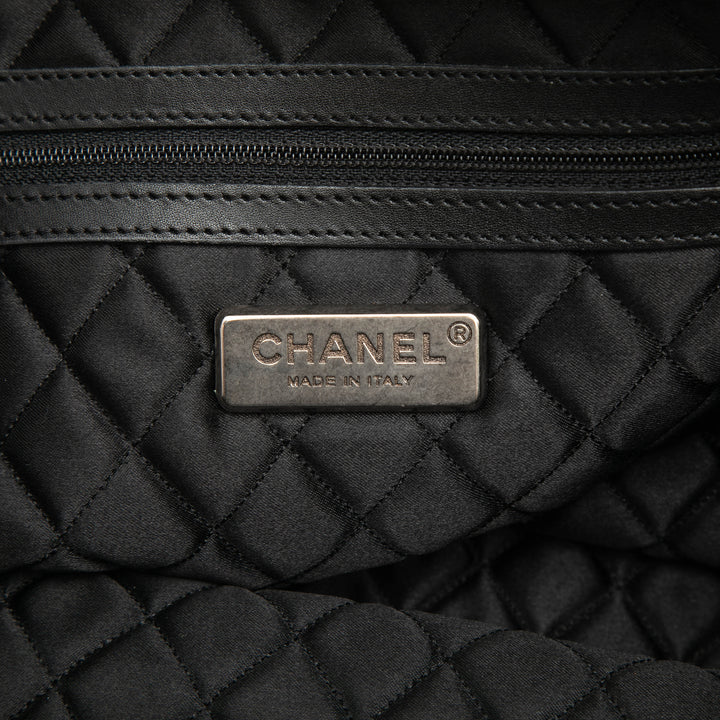 Chanel CC Cuir de veau Bowler Sac