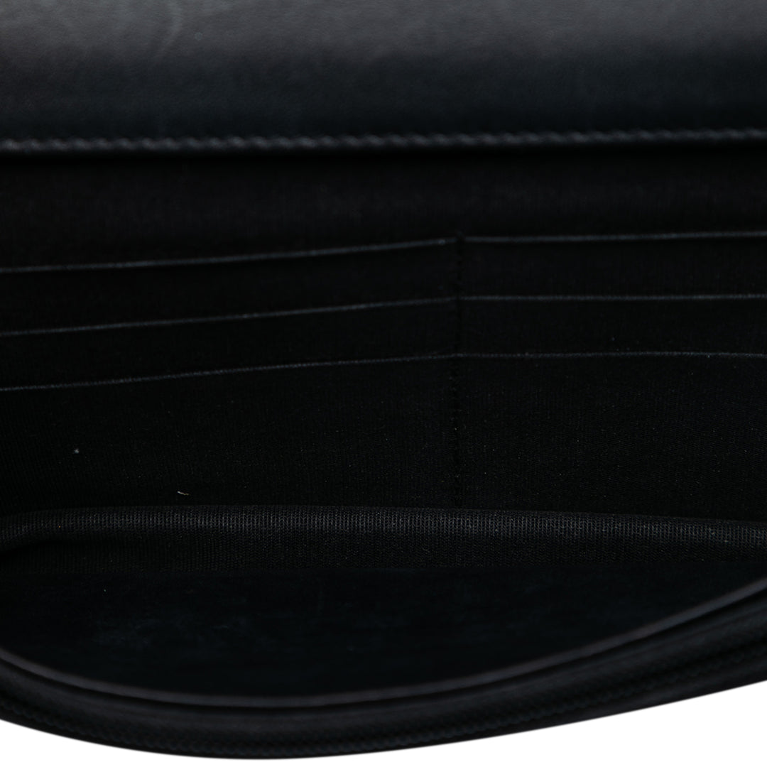 Chanel CC Caviar Wallet on Chain