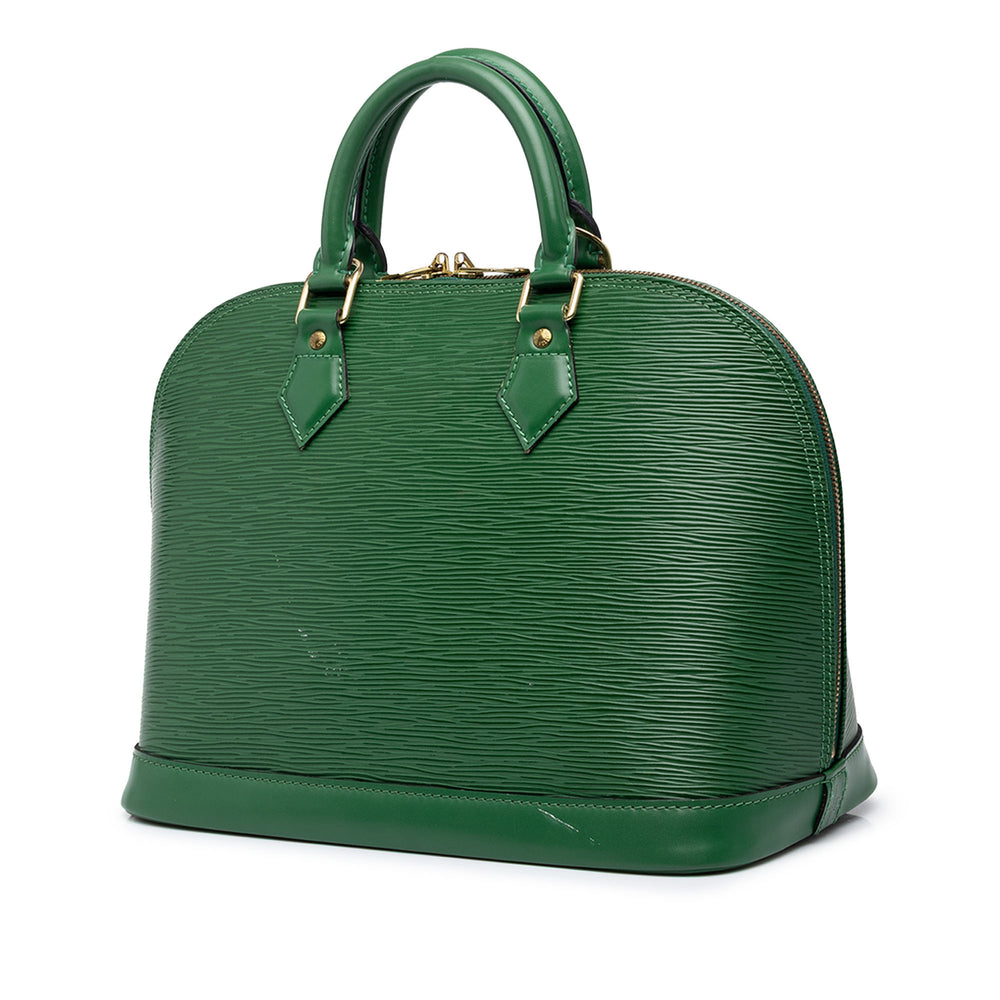 Louis Vuitton Sac à main Alma Épi PM Vert – vue 2 – GABY PARIS