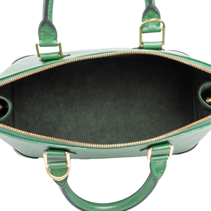 Louis Vuitton Sac à main Alma Épi PM Vert – vue 4 – GABY PARIS