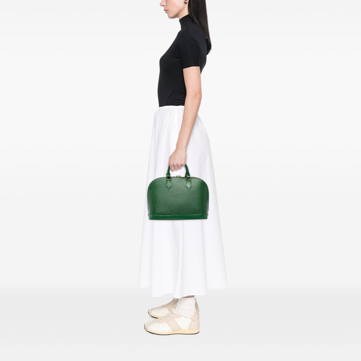 Louis Vuitton Sac à main Alma Épi PM Vert – vue 6 – GABY PARIS