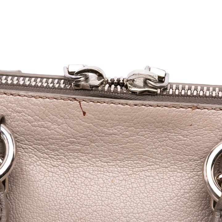 Leather Satchel Brown - Gaby Paris