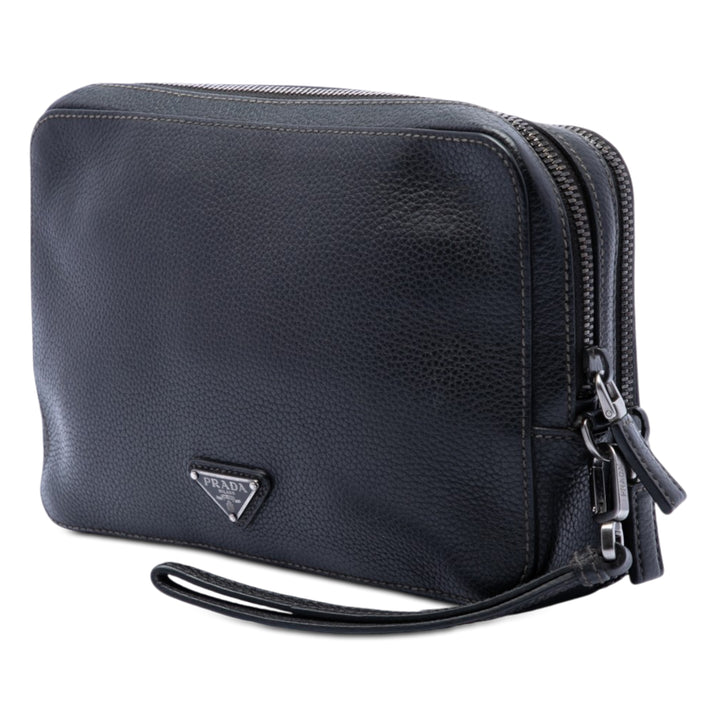 Vitello Daino Pochette Noir