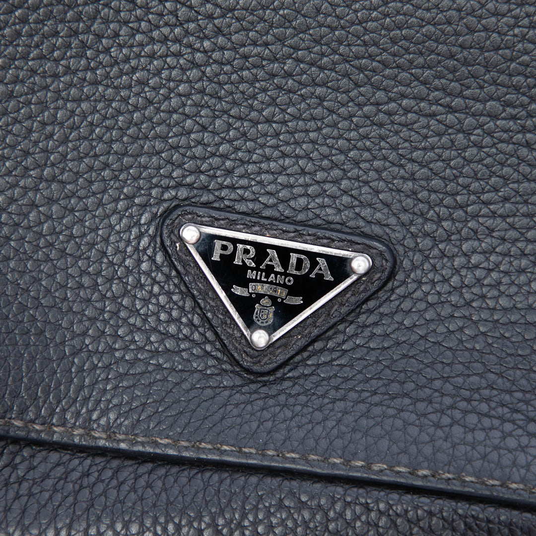 Vitello Daino Pochette Noir
